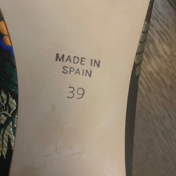 high quality vintage colourful shoes size 39 for women - Picture 4 of 6